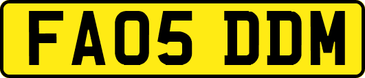 FA05DDM