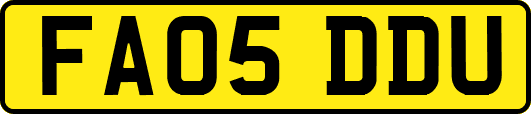 FA05DDU