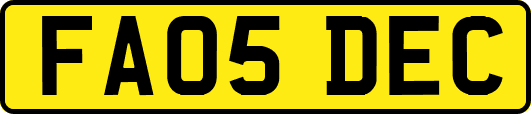FA05DEC