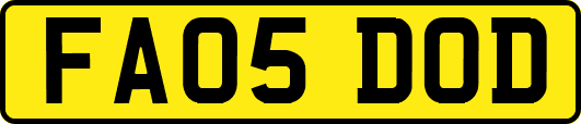 FA05DOD