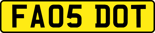 FA05DOT