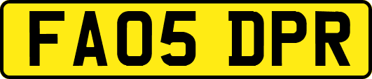 FA05DPR