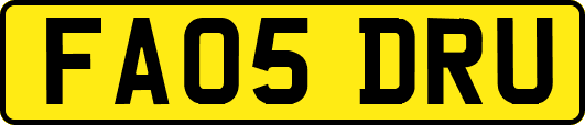 FA05DRU
