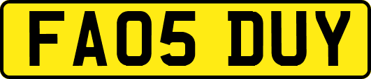 FA05DUY