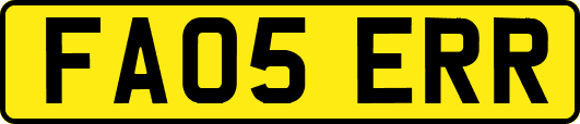 FA05ERR