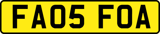 FA05FOA