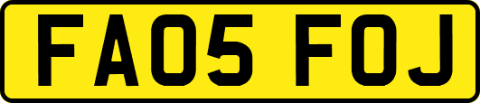 FA05FOJ