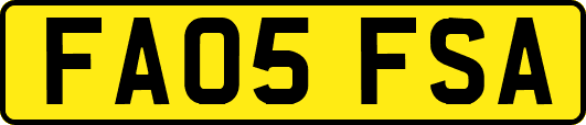 FA05FSA