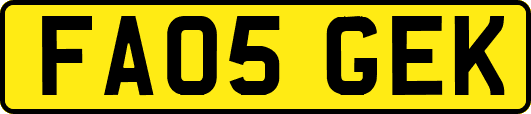 FA05GEK