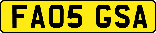 FA05GSA