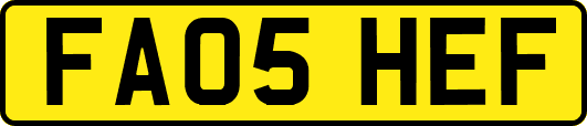 FA05HEF
