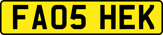 FA05HEK