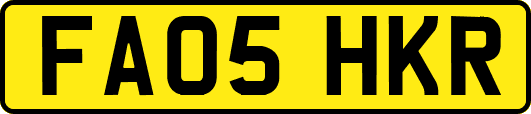 FA05HKR