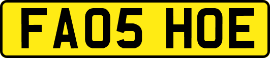 FA05HOE