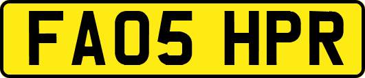 FA05HPR