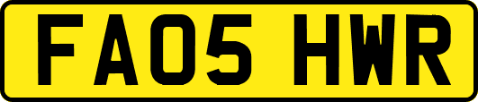 FA05HWR