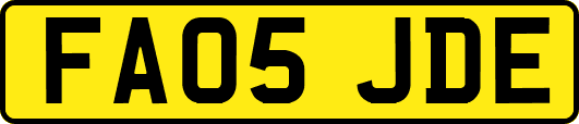 FA05JDE
