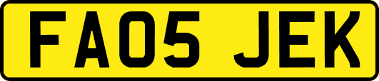 FA05JEK