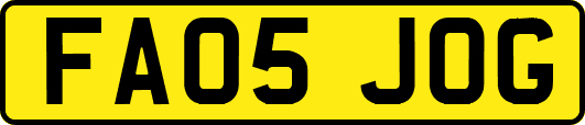 FA05JOG