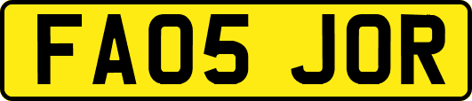 FA05JOR