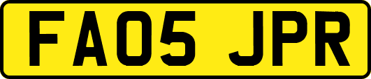 FA05JPR