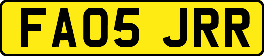 FA05JRR