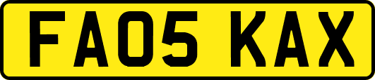 FA05KAX