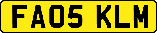 FA05KLM