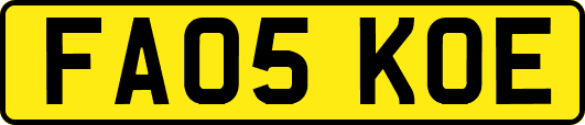 FA05KOE