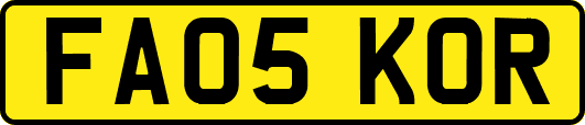 FA05KOR