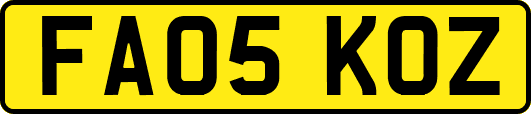 FA05KOZ