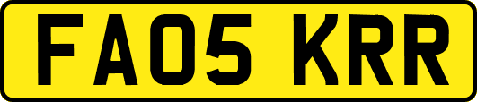 FA05KRR