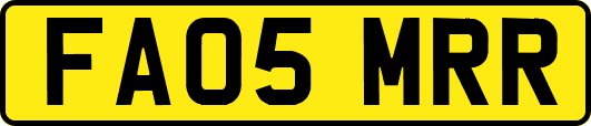 FA05MRR