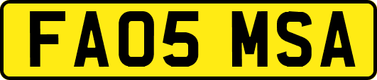FA05MSA