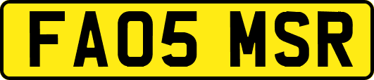 FA05MSR