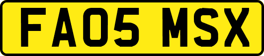 FA05MSX