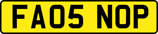 FA05NOP