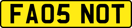 FA05NOT