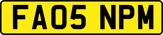 FA05NPM