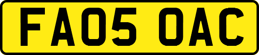FA05OAC