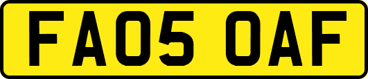 FA05OAF