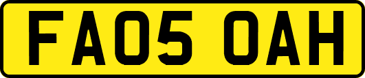 FA05OAH