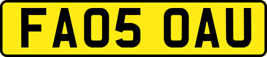 FA05OAU
