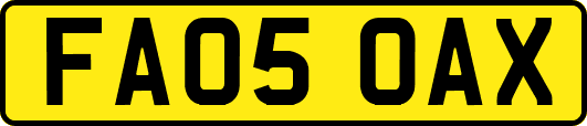 FA05OAX
