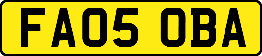 FA05OBA