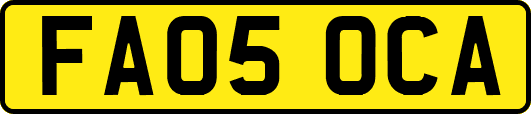 FA05OCA