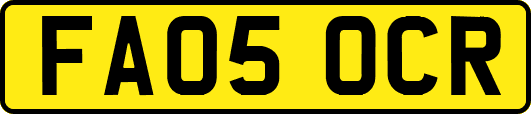 FA05OCR