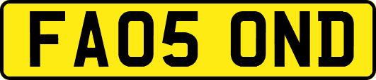 FA05OND