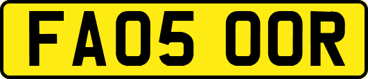 FA05OOR