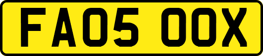 FA05OOX